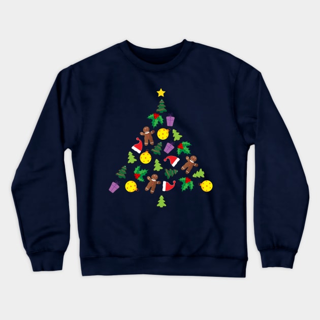 Colorful Christmas tree Crewneck Sweatshirt by grafart